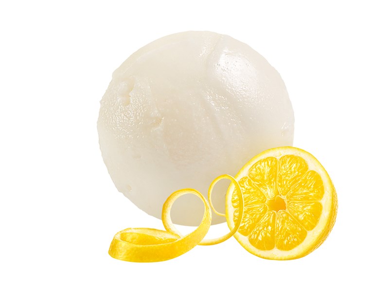 Citronsorbet